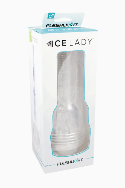 Fleshlight Ice Lady Crystal Texture Male Masturbator | Stroker Realistic Feel Pussy | Vagina Sleeve | Sex Toy