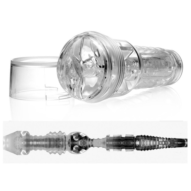 Fleshlight Ice Lady Crystal Texture Male Masturbator | Stroker Realistic Feel Pussy | Vagina Sleeve | Sex Toy