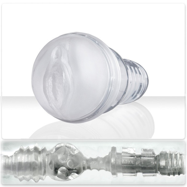 Fleshlight Ice Lady Crystal Texture Male Masturbator | Stroker Realistic Feel Pussy | Vagina Sleeve | Sex Toy