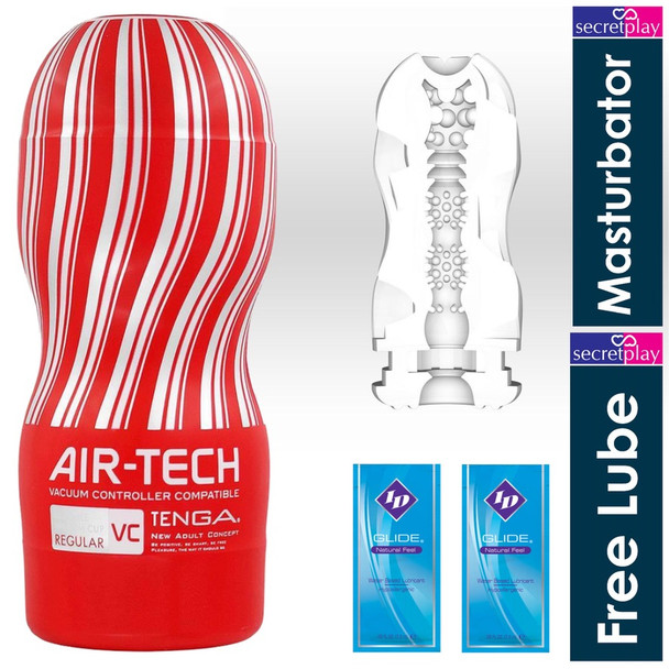 Tenga Air Tech Regular | Vacuum Controller Cup | Male Masturbator Stroker | Super Tight Handjob Sex Toy