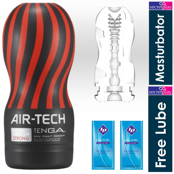 Tenga Air Tech Strong | Reusable Vacuum Cup | Male Masturbator | Super Tight Handjob Sex Toy