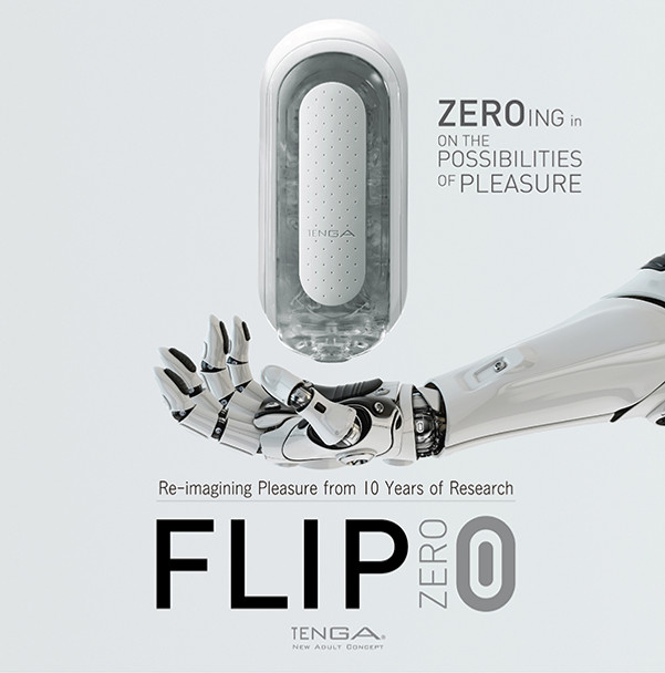 Tenga Flip Zero Male Masturbator Stroker | Stimulator  | Sex Toy White