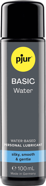Pjur Basic Water Based Lubricant | 100 ml | Sex Massage Long Lasting Sex Lube |