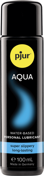 2 x Pjur Aqua Water Based Lubricants 100ml | Slippery Long Lasting | Personal Sex Lube