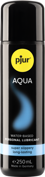 Pjur Aqua Water Based Lubricants | Super Slippery Long Lasting | 250 ml Lube