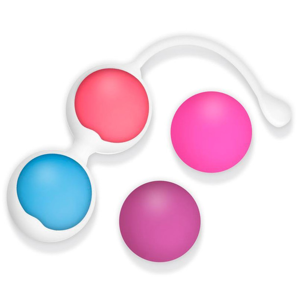 Intoyou Adalet Kit 4 Kegel Beads | Silicone Jiggle Pelvic Floor Muscle Training Set | Exerciser Balls