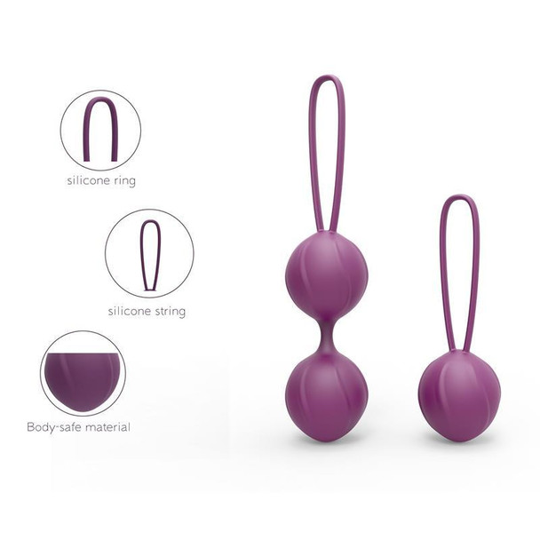 Engily Ross Kelly | Kegel Exercise Balls | Silicone Jiggle Pelvic Floor Muscle Exerciser