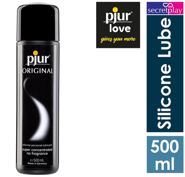  Pjur Original Silicone Based Lubricant 500ml Long Lasting Personal Anal Sex Lube