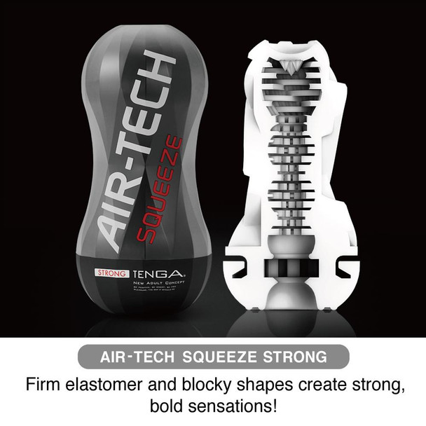 Tenga Air Tech Squeeze | Strong | Male Cup Masturbator | Stroker Sex Toy