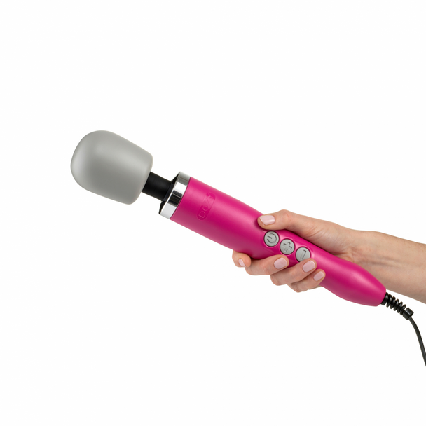 Doxy Original Wand Body Massager | Multi Speed Powerful Strong Vibration Vibrator | Pink