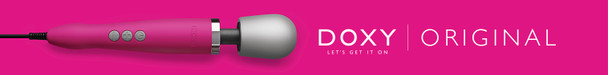 Doxy Original Wand Body Massager | Multi Speed Powerful Strong Vibration Vibrator | Pink