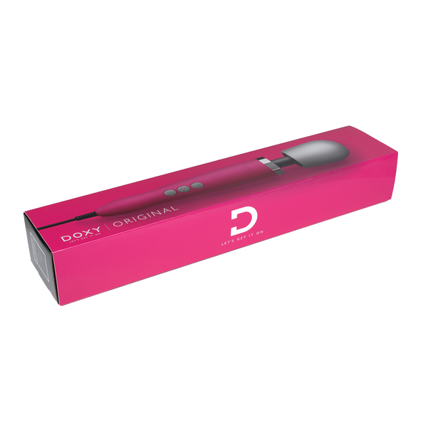 Doxy Original Wand Body Massager | Multi Speed Powerful Strong Vibration Vibrator | Pink