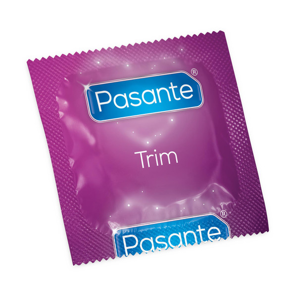 3 x Pasante Trim Condoms | Closer Fit Small Size Condoms | Snug Fit