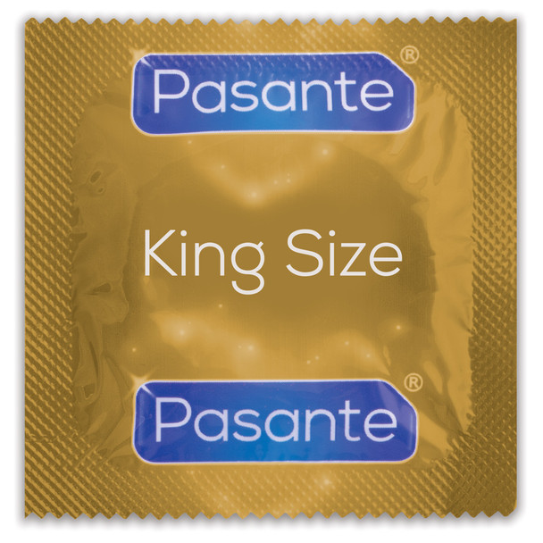 3 x Pasante King Size Condoms | Wider & Longer | 60mm Width | 