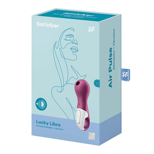 Satisfyer Lucky Libra Clitoral Stimulator Vibrator | Waterproof Rechargeable | Sex Toy