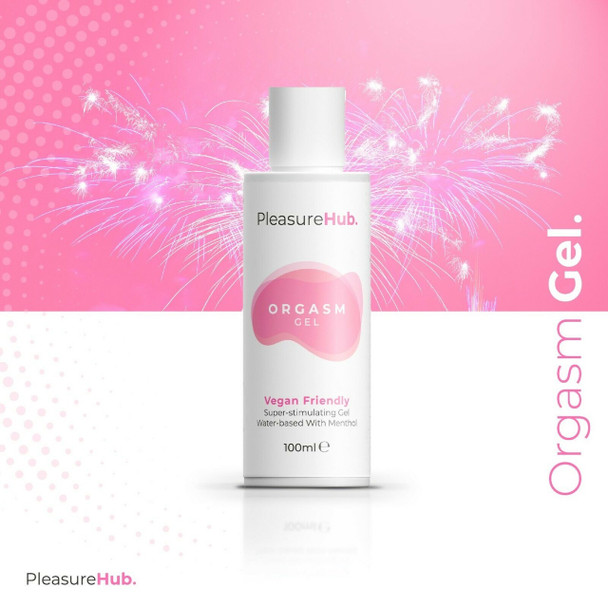 PleasureHub Orgasm Gel 100 ml | Stimulating Gel Intense Feeling Lubricant Tingle