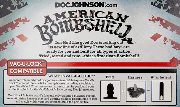 Doc Johnson American Bombshell Destroyer Dong Anal Dildo | Anal Stimulation