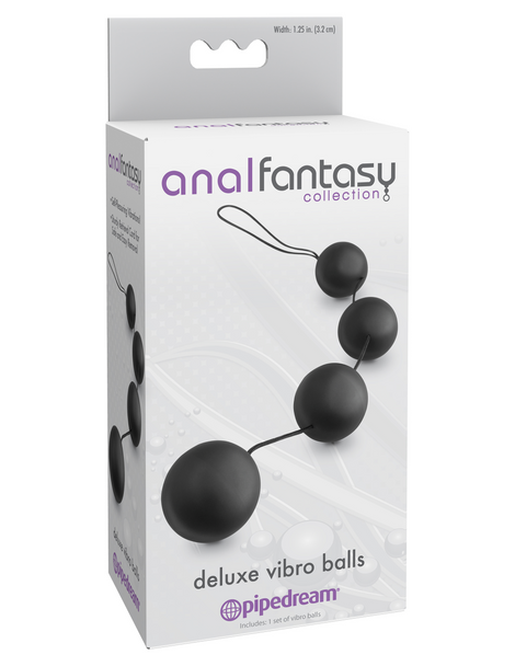 Pipedream Anal Fantasy Collection Deluxe Vibro Anal Balls Beads | Self Pleasuring Vibration
