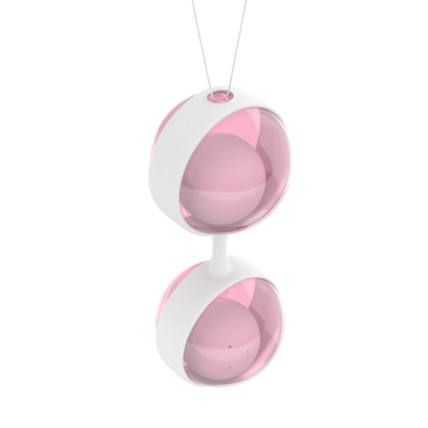 LoveToy Luna Beads II Pink Kegel Balls | Geisha Jiggle Muscles Pelvic Exerciser