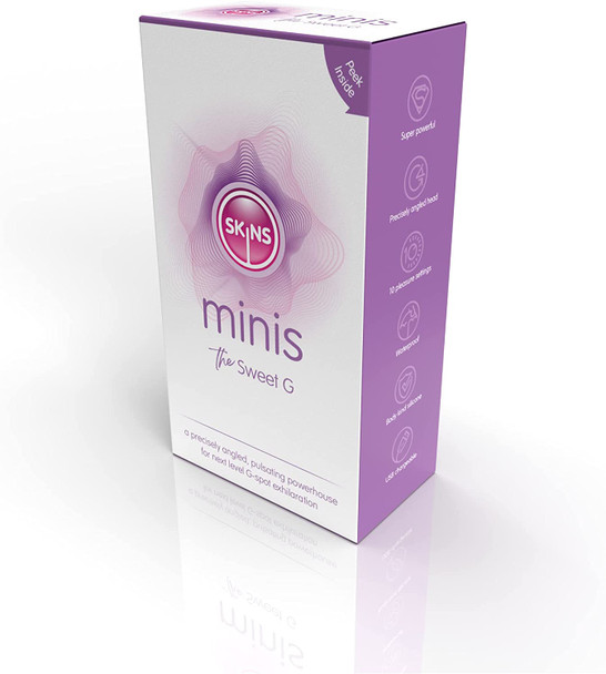Skins Mini’s The Sweet G Massager | G Spot Vibrator For Women USB Charge