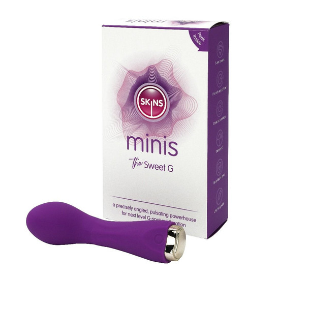 Skins Mini’s The Sweet G Massager | G Spot Vibrator For Women USB Charge