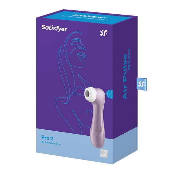  Satisfyer Pro 2 Next Generation Clitoral Vibrator Violet | Suction Stimulator | Sensual Female Clit Vibrator | Sex Toy