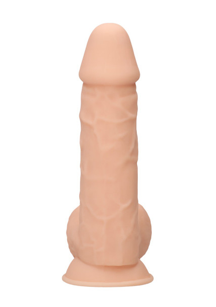 RealRock Realistic 8.15" Inch/ 21.6cm Dildo With Balls | Dual Density Silicone Dildos