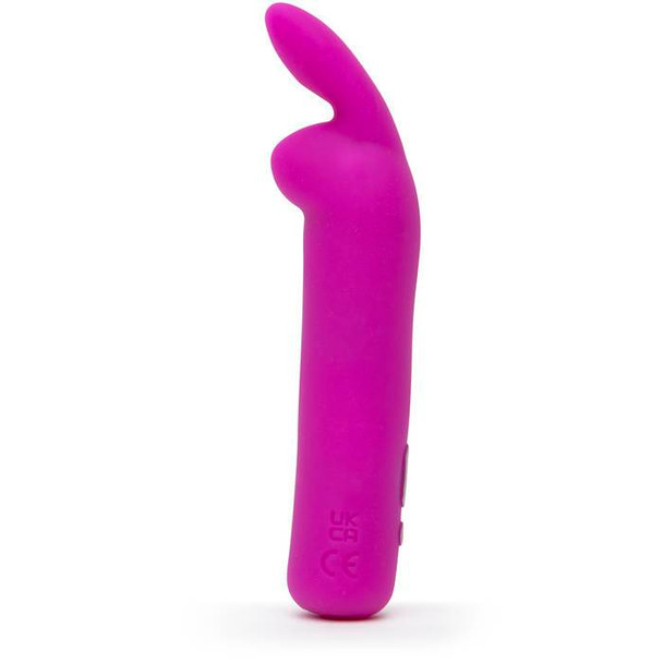 Happy Rabbit Rechargeable Rabbit Ears Bullet Vibrator | Purple Silicone Waterproof