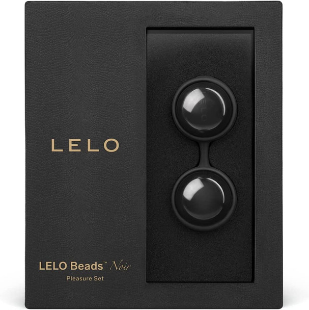 LELO Beads Noir Balls | Premium Pleasure Set | Silicone Jiggle Kegel Muscles Pelvic Exerciser