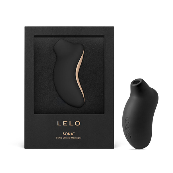 LELO SONA Cruise - Black Sonic Massager | Clitoral Stimulator Vibrator | Woman Orgasm Sex Toy