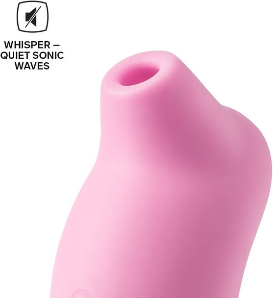 LELO SONA - Pink Sonic Massager | Clitoral Stimulator Vibrator | Woman Orgasm Sex Toy