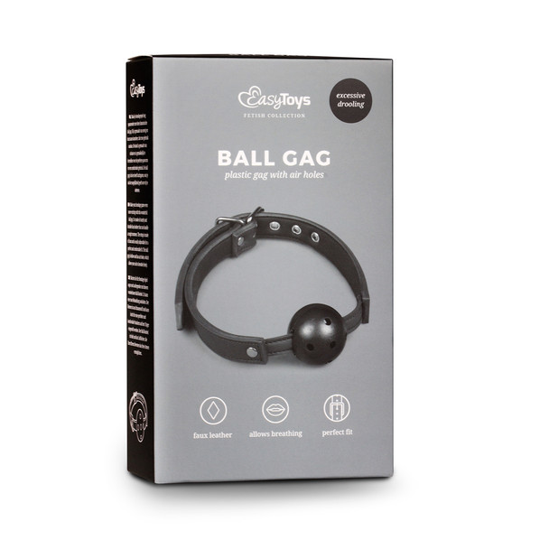 EasyToys Breathing Ball Gag | PVC Bondage Mouth Gag Ball