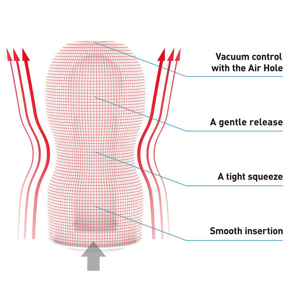 Tenga Original Vacuum Cup | Male Masturbator Stroker | Super Tight | Single Use Sex Toy