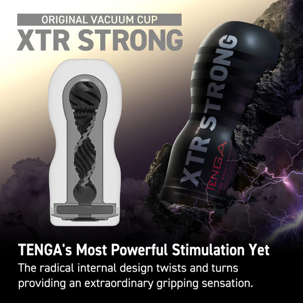 Tenga Original XTR Strong Vacuum Cup | Male Masturbator Stroker |