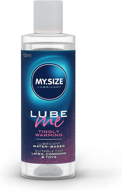 MY SIZE Lube Me Tingly Warming Premium Lubricant 100ml | Water Based Lube Glide