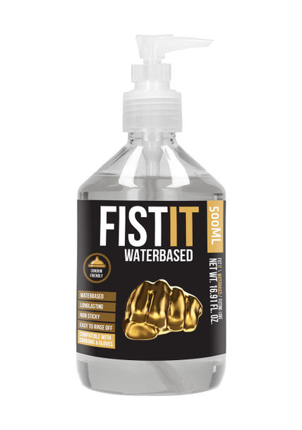 Pharmquests Fist It 500ml Pump | Lubricant Anal Vagina Fisting Sex Penetration Lube 