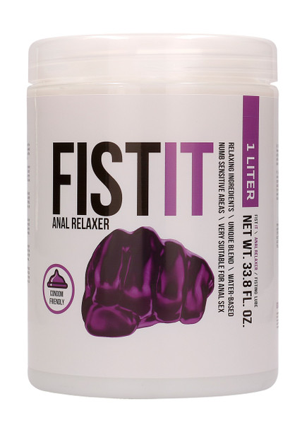 Pharmquests Fist It Anal Relaxer 1000 ml Gel | Fisting Anal Sex Penetration Lube