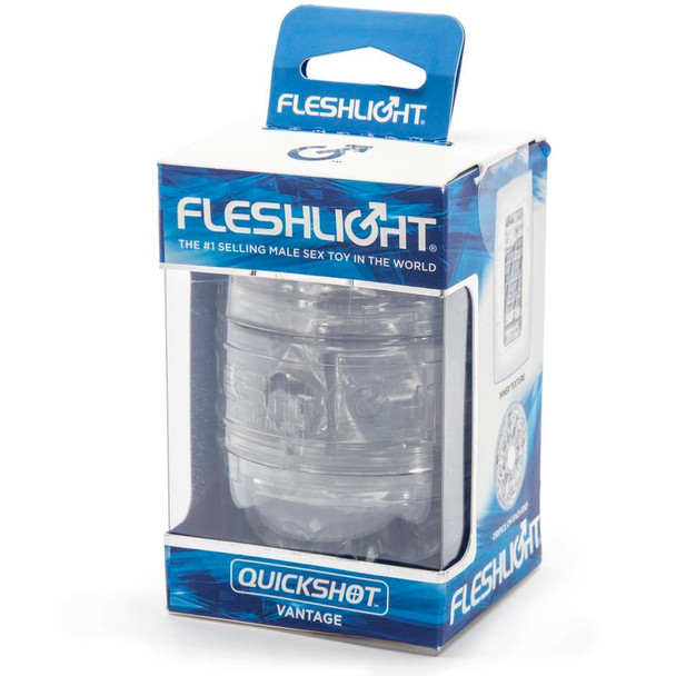 Fleshlight Quickshot Vantage Texture Male Masturbator Stroker Sex Toy