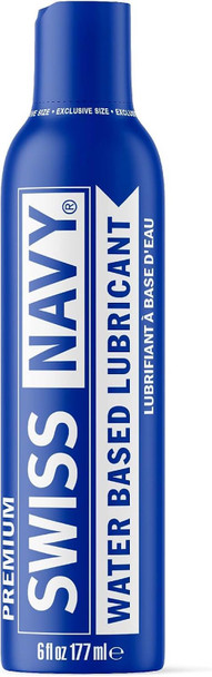 Swiss Navy Premium Water Based Personal Lubricant 177ml |  Vaginal Anal Intimate |  Sex Lube