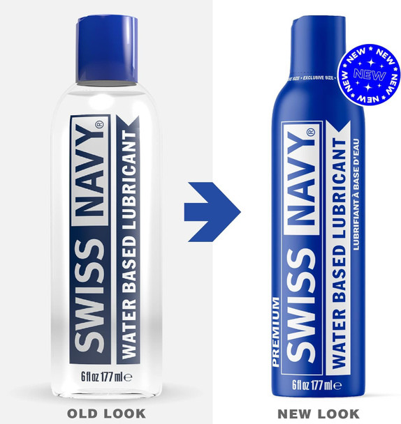 Swiss Navy Premium Water Based Personal Lubricant 177ml |  Vaginal Anal Intimate |  Sex Lube