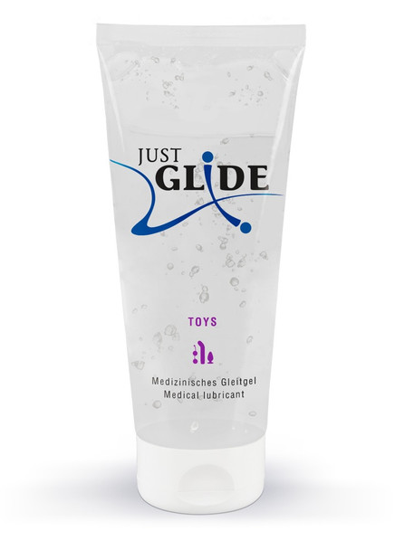 Just Glide Toys Lubricant Water Based | 200 ml | Extra Thick Vegan Sex Lube