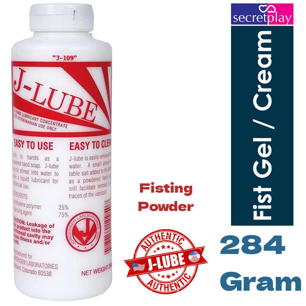 J Lube Powder 284g | Veterinarian Lubricant Water Based For Veterinary Use Only