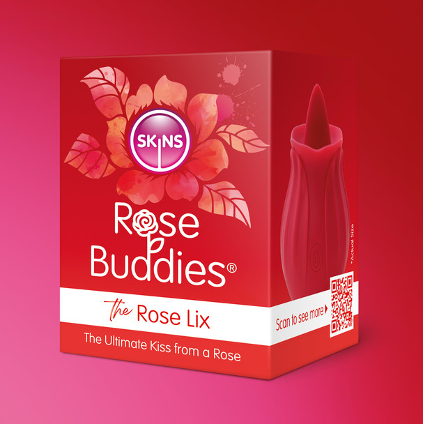 Skins Rose Buddies Rose Lix | Vibrators Clitoral Tongue Stimulator | Women Sex Toys