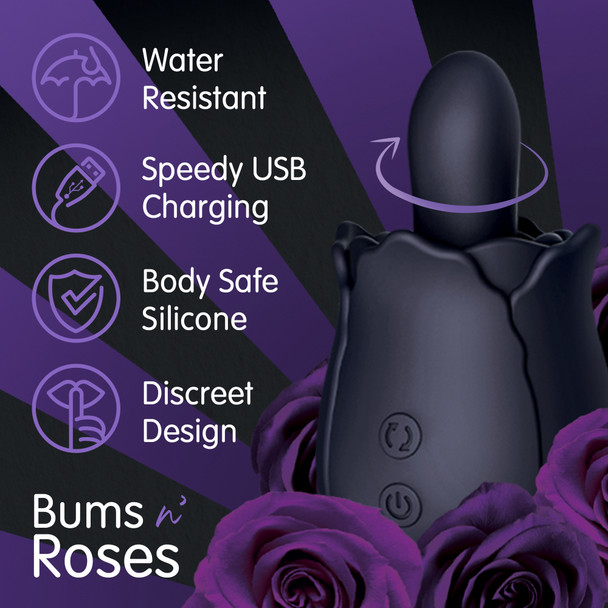  Skins Rose Buddies Rose Bums & Roses |  Vibrators Clitoral Tongue Stimulator  | Women Sex Toys
