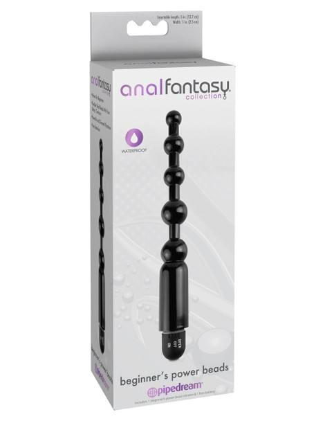 Pipedream Anal Fantasy Collection Beginners Power Anal Beads | 