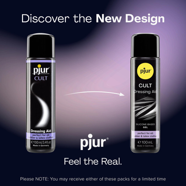 Pjur Cult Dressing Aid | 100 ml | Perfect For Latex & Rubber Clothes Soothing Effect |