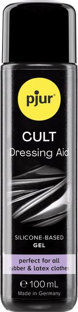 3 x Pjur Cult Dressing Aid | 100 ml | Perfect For Latex & Rubber Clothes Soothing Effect |