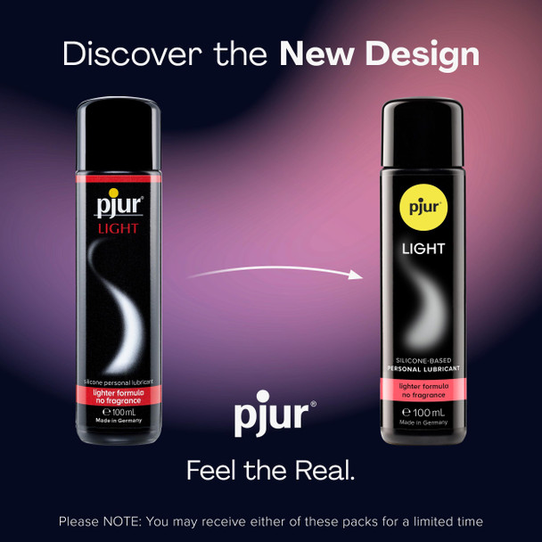 Pjur Light Silicone-Based Personal Lubricant 100ml I Massage Gel Sex Lube