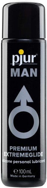 Pjur Man Premium Extremeglide 100ml Lube | For Men Highly Concentrated Silicone Based Lubricant