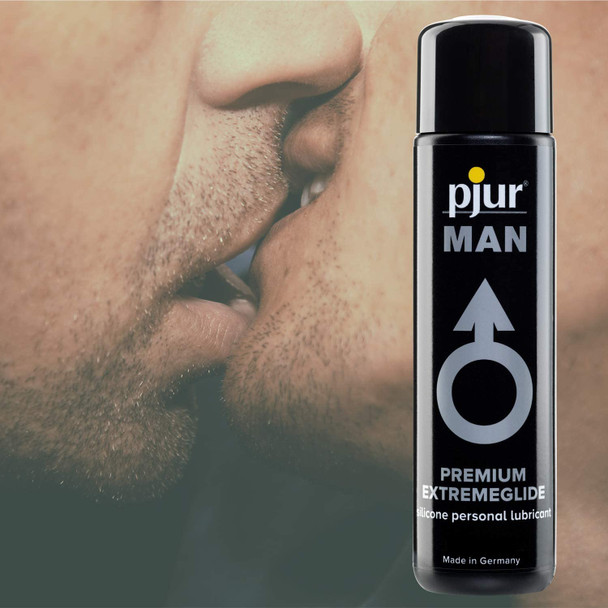 Pjur Man Premium Extremeglide 100ml Lube | For Men Highly Concentrated Silicone Based Lubricant